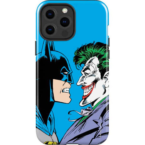 DC Comics The Joker vs Batman Vintage art iPhone 13 Pro Max Impact Case