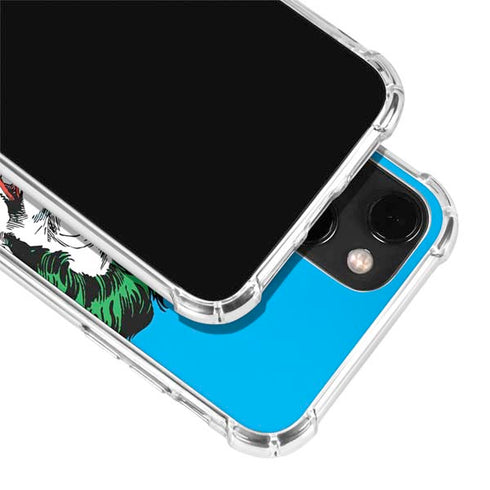 DC Comics The Joker vs Batman Vintage art iPhone 14 Clear Case