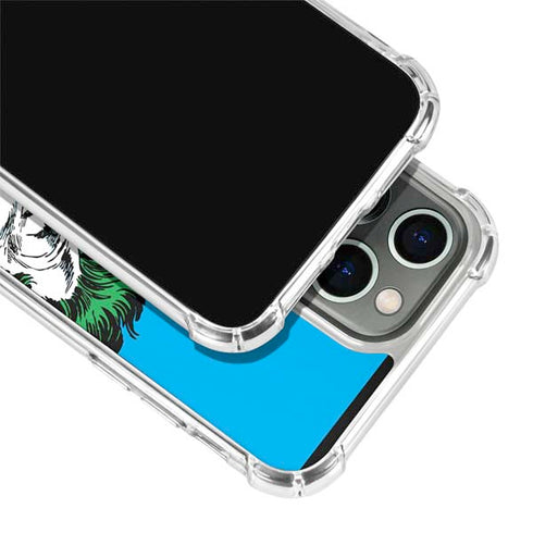DC Comics The Joker vs Batman Vintage art iPhone 15 Pro Clear Case