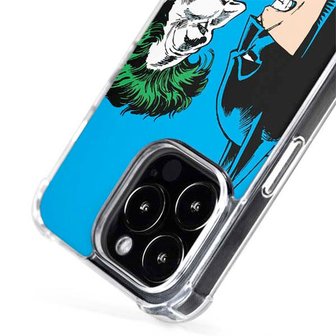DC Comics The Joker vs Batman Vintage art iPhone 15 Pro MagSafe Case