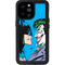 DC Comics The Joker vs Batman Vintage art iPhone 14 Pro Max Waterproof Case