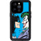 DC Comics The Joker vs Batman Vintage art iPhone 14 Pro Waterproof Case