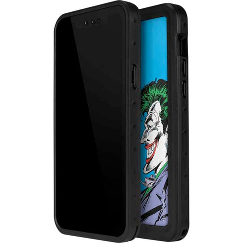 DC Comics The Joker vs Batman Vintage art iPhone 15 Plus Waterproof Case