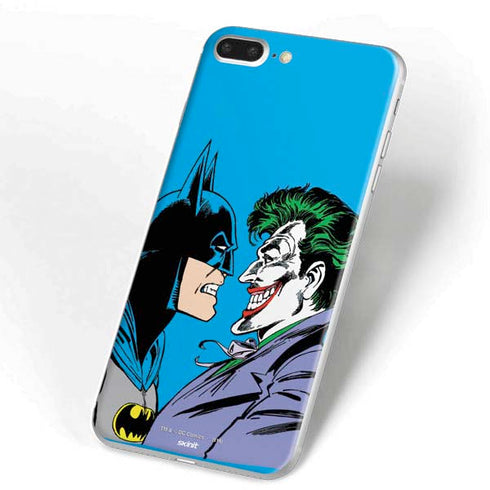 DC Comics The Joker vs Batman Vintage art iPhone 7 Plus Skin