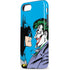 DC Comics The Joker vs Batman Vintage art iPhone 8 Pro Case