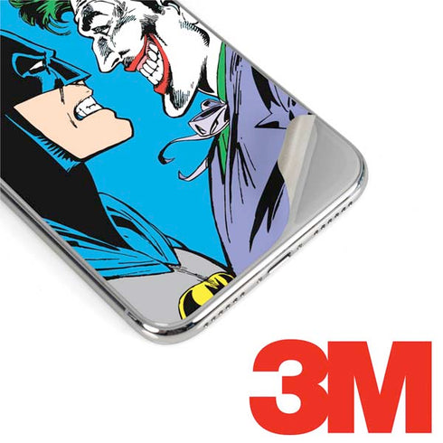 DC Comics The Joker vs Batman Vintage art iPhone XS Max Skin