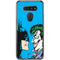 DC Comics The Joker vs Batman Vintage art LG K51/Q51 Clear Case