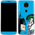 DC Comics The Joker vs Batman Vintage art Moto E5 Plus Skin