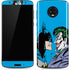 DC Comics The Joker vs Batman Vintage art Moto G6 Skin