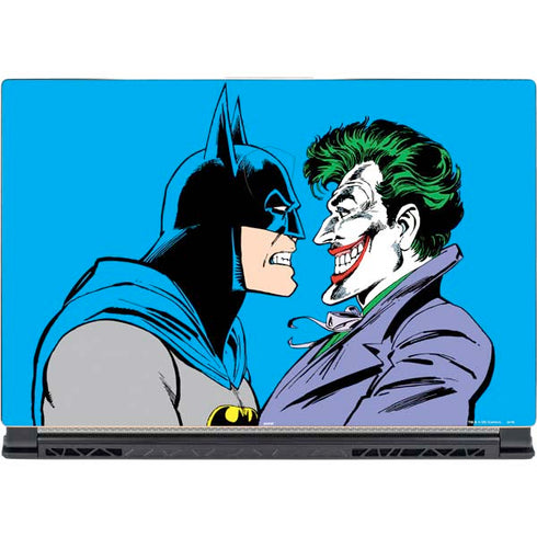 DC Comics The Joker vs Batman Vintage art MSI GS65 Stealth Laptop Skin