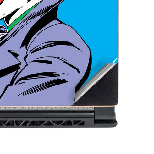 DC Comics The Joker vs Batman Vintage art MSI GS65 Stealth Laptop Skin