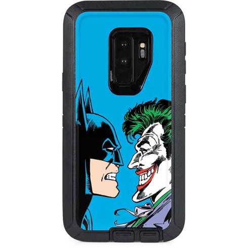 DC Comics The Joker vs Batman Vintage art Otterbox Defender Galaxy Skin