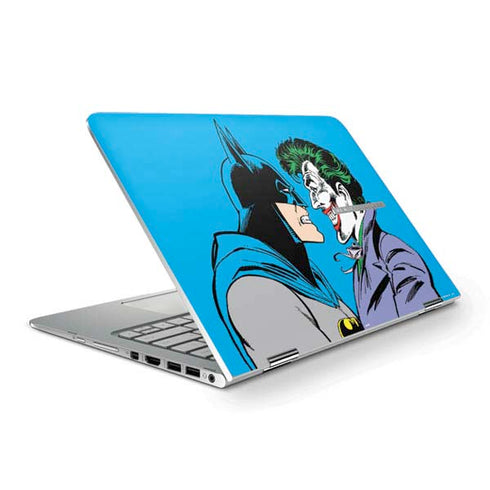DC Comics The Joker vs Batman Vintage art HP Spectre Skin