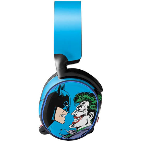 DC Comics The Joker vs Batman Vintage art SteelSeries Arctis 3 Skin