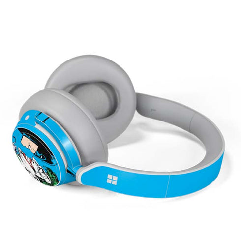 DC Comics The Joker vs Batman Vintage art Surface Headphones Skin