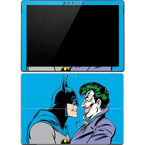DC Comics The Joker vs Batman Vintage art Surface Pro 4 Skin