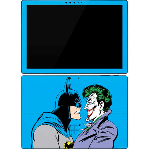DC Comics The Joker vs Batman Vintage art Surface Pro 7 Skin