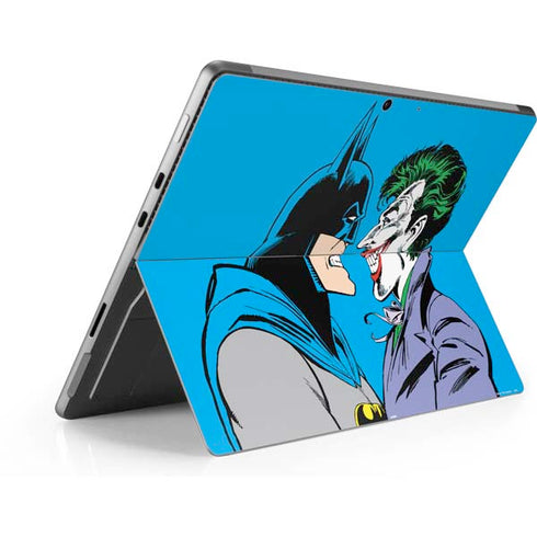 DC Comics The Joker vs Batman Vintage art Surface Pro 9 Skin