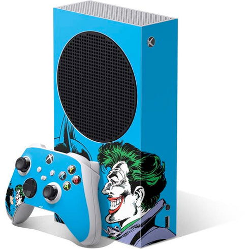 DC Comics The Joker vs Batman Vintage art Xbox Series S Bundle Skin
