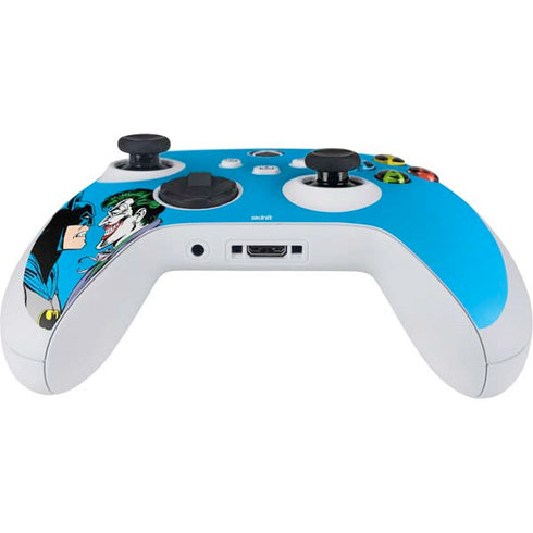 DC Comics The Joker vs Batman Vintage art Xbox Series S Controller Skin