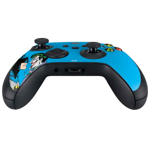DC Comics The Joker vs Batman Vintage art Xbox Series X Controller Skin