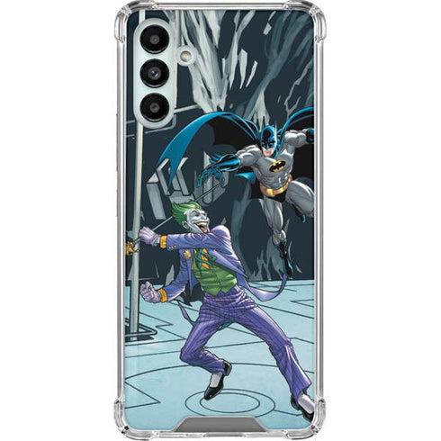 DC Comics The Joker vs Batman Art Galaxy A13 5G Clear Case
