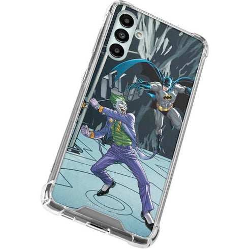 DC Comics The Joker vs Batman Art Galaxy A13 5G Clear Case
