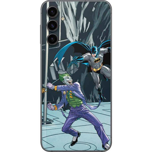 DC Comics The Joker vs Batman Art Galaxy A14 5G Skin