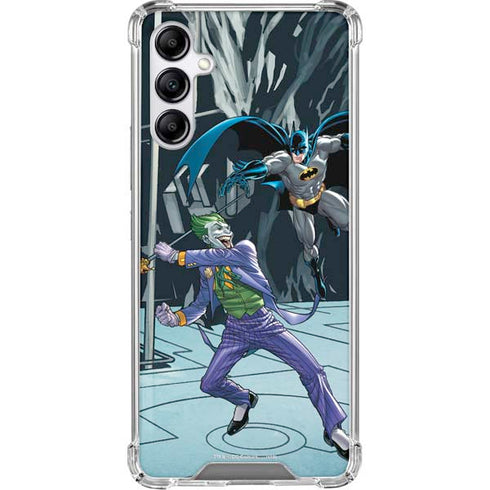 DC Comics The Joker vs Batman Art Galaxy A15 5G Clear Case