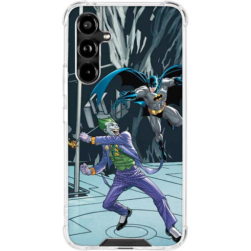 DC Comics The Joker vs Batman Art Galaxy A54 5G Clear Case