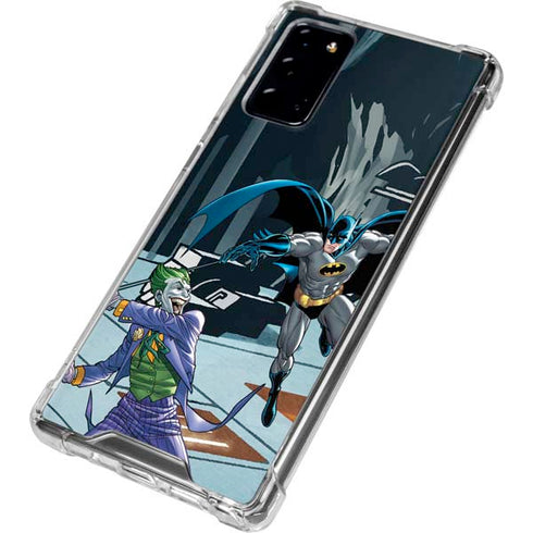 DC Comics The Joker vs Batman Art Galaxy Note20 5G Clear Case