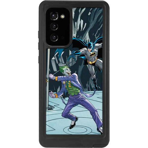 DC Comics The Joker vs Batman Art Galaxy Note20 5G Waterproof Case