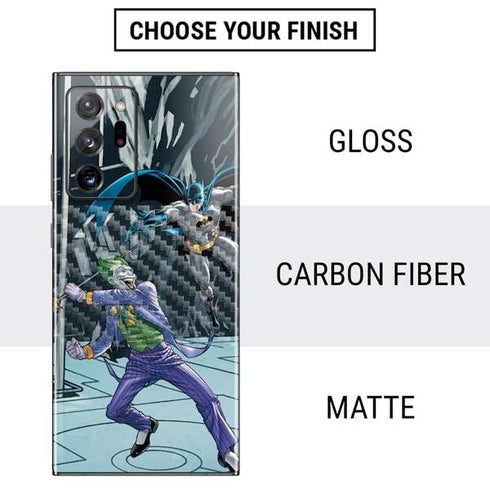 DC Comics The Joker vs Batman Art Galaxy Note20 Ultra 5G Skin