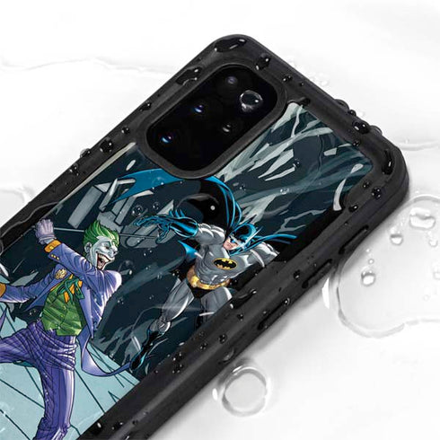 DC Comics The Joker vs Batman Art Galaxy S20 Plus Waterproof Case