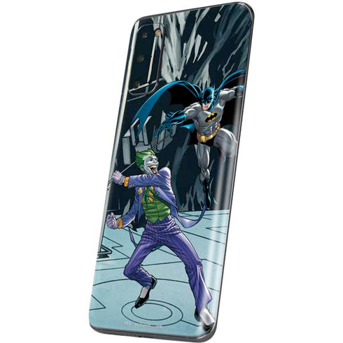 DC Comics The Joker vs Batman Art Galaxy S20 Skin