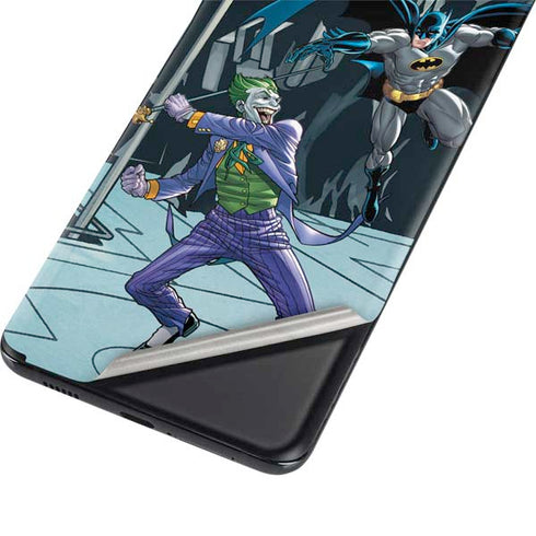 DC Comics The Joker vs Batman Art Galaxy S21 5G Skin