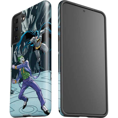 DC Comics The Joker vs Batman Art Galaxy S21 FE Pro Case