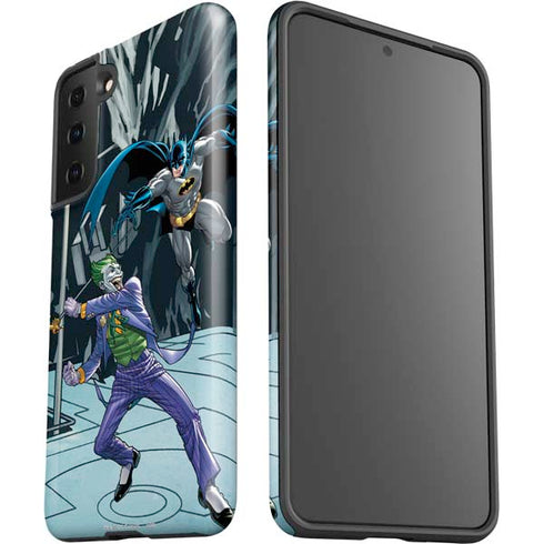 DC Comics The Joker vs Batman Art Galaxy S21 Plus 5G Pro Case