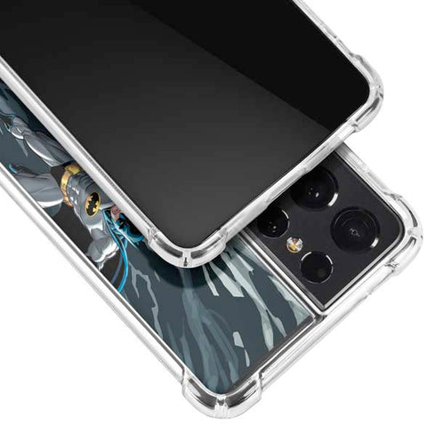DC Comics The Joker vs Batman Art Galaxy S21 Ultra 5G Clear Case