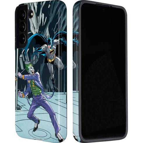 DC Comics The Joker vs Batman Art Galaxy S22 Plus Pro Case