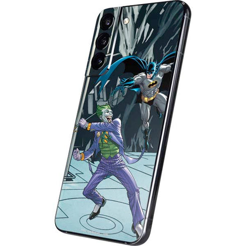 DC Comics The Joker vs Batman Art Galaxy S22 Plus Skin