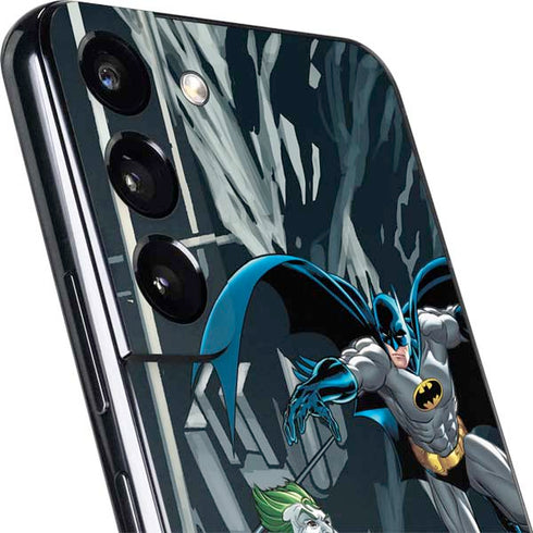 DC Comics The Joker vs Batman Art Galaxy S22 Plus Skin