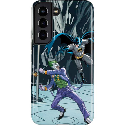 DC Comics The Joker vs Batman Art Galaxy S22 Pro Case