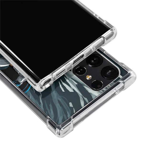 DC Comics The Joker vs Batman Art Galaxy S22 Ultra Clear Case