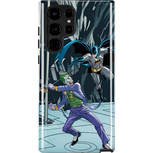 DC Comics The Joker vs Batman Art Galaxy S22 Ultra Pro Case