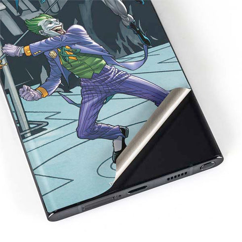 DC Comics The Joker vs Batman Art Galaxy S22 Ultra Skin