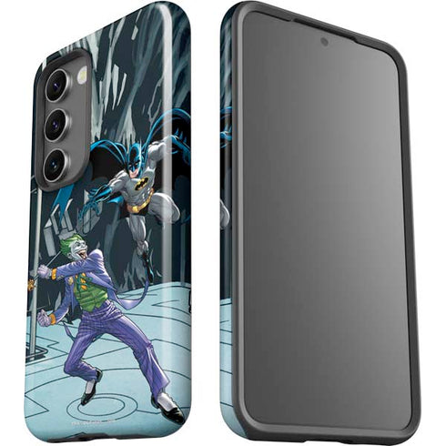 DC Comics The Joker vs Batman Art Galaxy S23 Pro Case