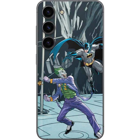 DC Comics The Joker vs Batman Art Galaxy S23 Skin