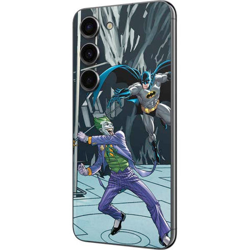 DC Comics The Joker vs Batman Art Galaxy S23 Skin