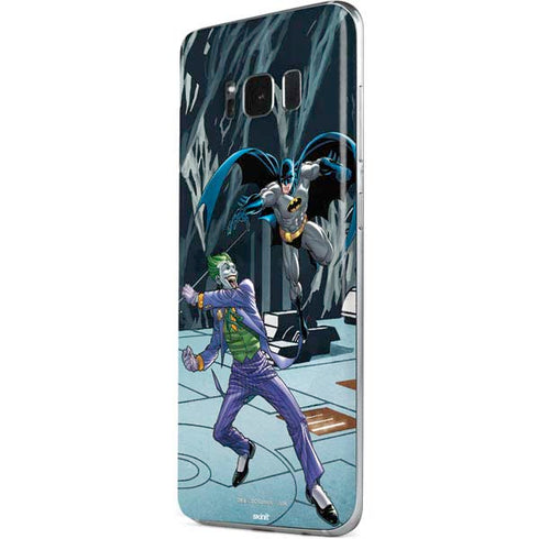 DC Comics The Joker vs Batman Art Galaxy S8 Plus Skin